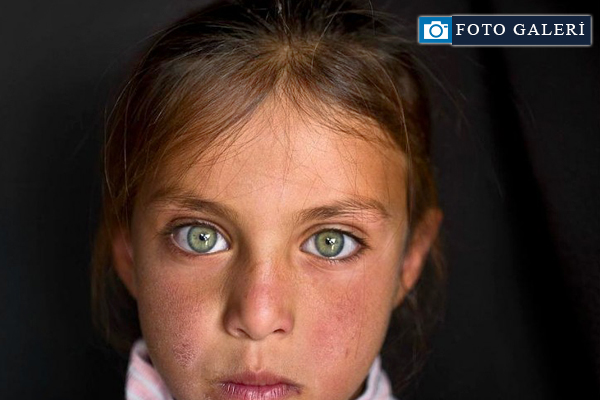 Savaşın acısı Onların gözlerinde