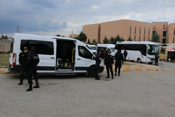 HDP binası çevresinde yoğun güvenlik önlemi