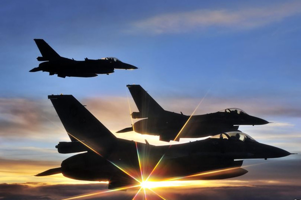 120 IŞİD, 2 PYD hedefi vuruldu