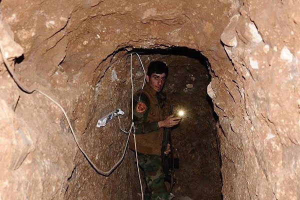 Musul'da dev IŞİD tünelleri