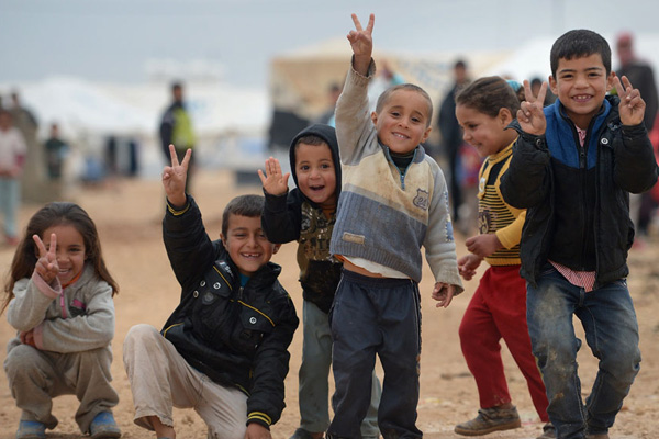 Suriyeli çocuklar Türkiye'de mutlu