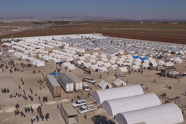 İHH'dan Musullu sığınmacılar için kamp hazırlığı