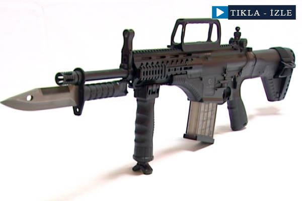 Milli piyade tüfeği göreve hazır