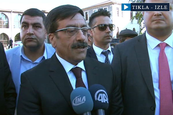 Kayyumdan tehditlere yanıt