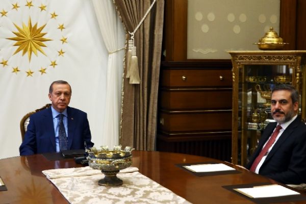 MİT Müsteşarı Fidan’ı kabul etti