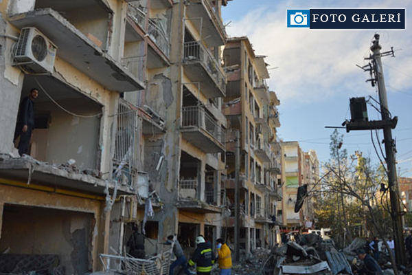 Diyarbakır'da bombalı saldırı