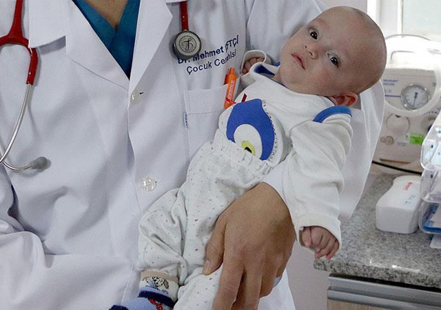 600 gramlık Tunahan hayata tutundu