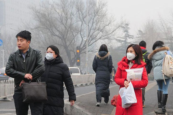 Çin'de hava kirliliğinde turuncu alarm