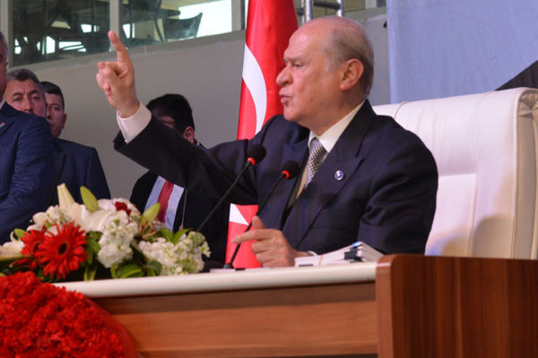 Bahçeli'den HDP'li vekillerin tutuklanmasıyla ilgili açıklama