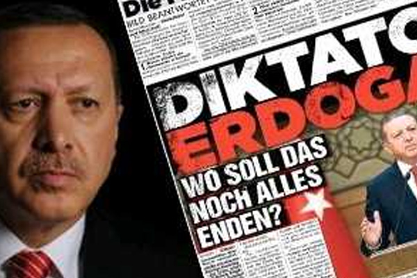 Bild Gazetesi'nin 'Diktatör' manşetine hacker cevabı