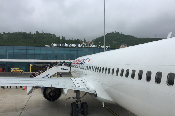 Ordu Giresun Havalimanı 870 bin kişi ağırladı