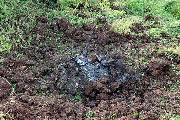 Yayladağı kırsalına 4 top mermisi düştü