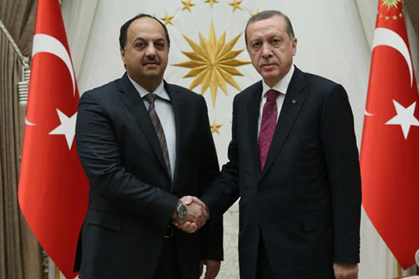 Erdoğan El-Atiye'yi kabul etti