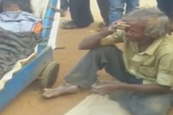 Eşinin cesedini 56 kilometre taşıdı