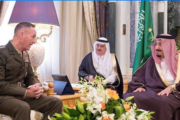 ABD Genelkurmay Başkanı S. Arabistan'da