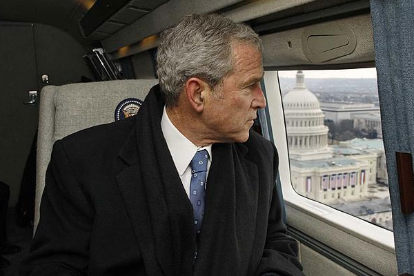 Eski Başkan Bush, kime oy verdi?