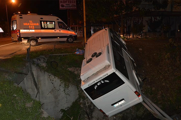 Ordu'da trafik kazası