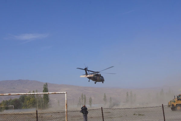 Askeri bölgeye yaklaşan şüpheli İHA'ya ateş açıldı