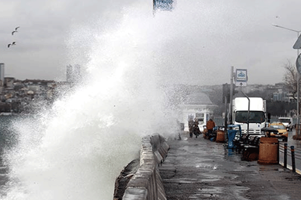 Meteoroloji'den beş il için fırtına uyarısı
