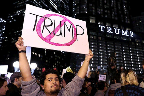 ABD'de Trump karşıtı gösteriler