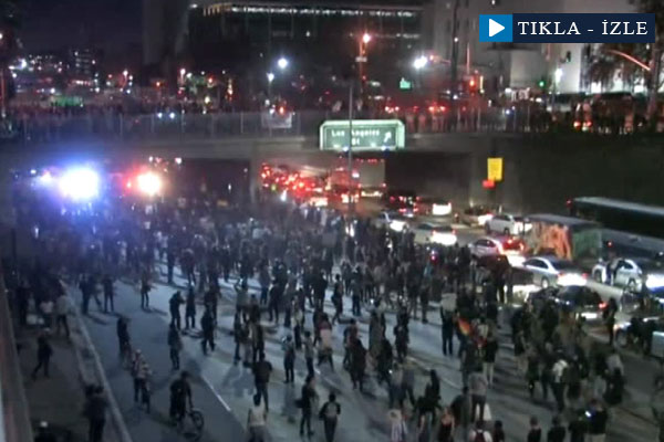 Trump karşıtları sokağa döküldü