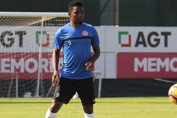 Eto'o, Trabzonspor maçında yok