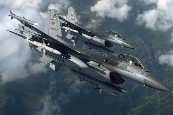 IŞİD ve PYD hedefleri vuruldu