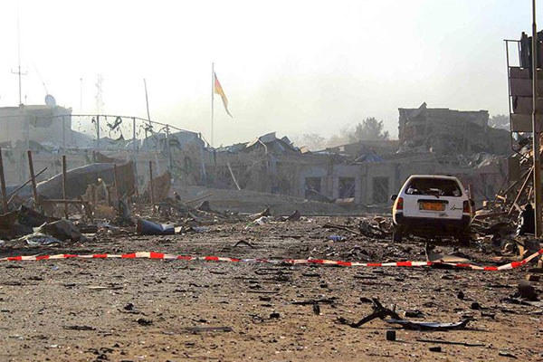 Afganistan'da Alman Başkonsolosluğu'na saldırı