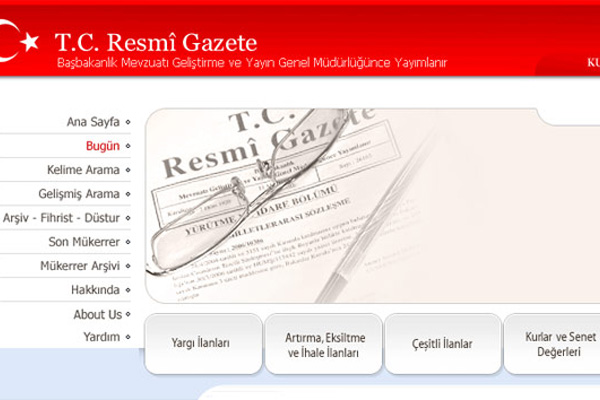 Atama kararları Resmi Gazete’de yayımlandı