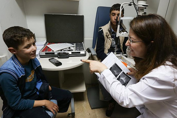 Türkiye Iraklı çocuklara şifa olacak