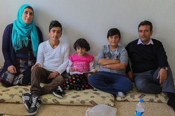 Abed ailesinin yolculuğu savaşsız yaşam için