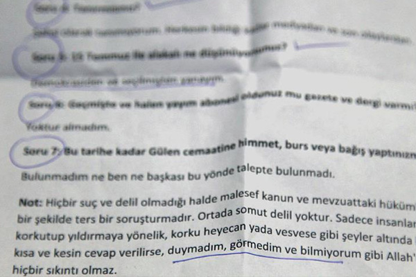 FETÖ'den üyelerine 'üç maymun' talimatı