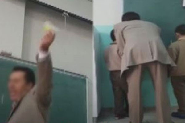 Öğrencisini döven öğretmen gözaltında