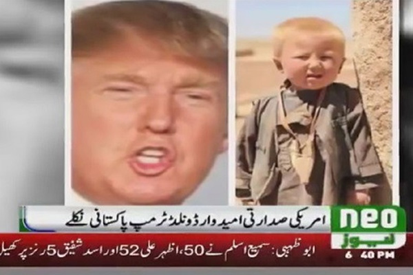 'Trump aslında Pakistanlı'