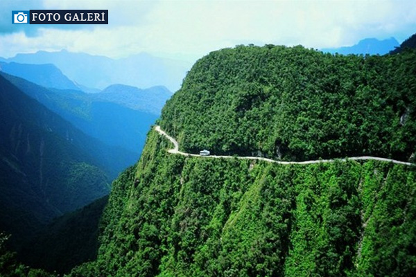 Bu yollardan geçmek cesaret ister!