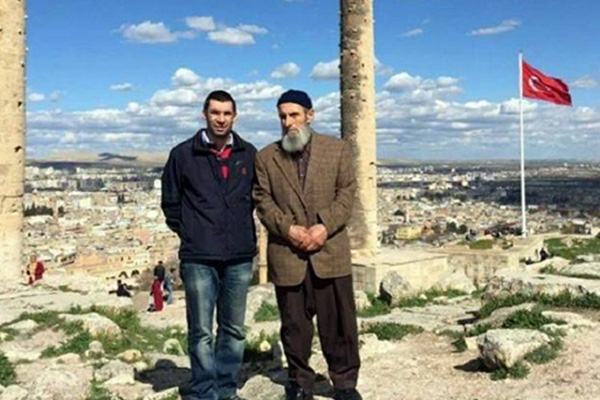 Şehit kaymakamın babasıyla son fotoğrafı