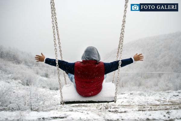 Türkiye'den kar manzaraları