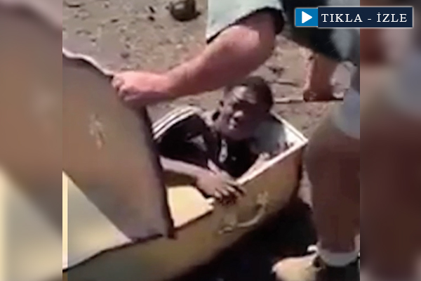 Güney Afrika'da tabut işkencesi