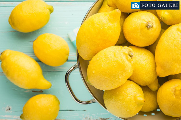 Limon böbrek taşını önlüyor