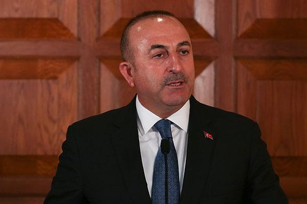 Çavuşoğlu mevkidaşı Kerry ile görüştü