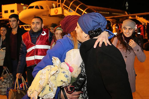 Ahıska Türklerinin dördüncü kafilesi Türkiye'de