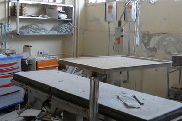 Halep'teki hastanelerde hizmet durdu