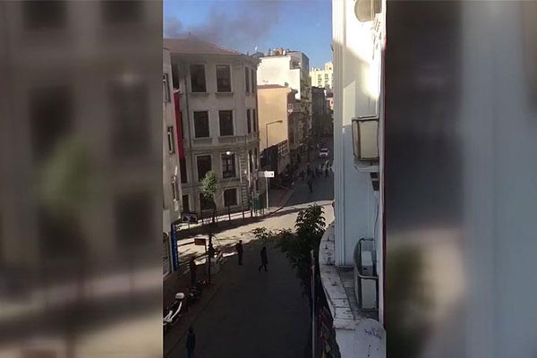 Kumkapı Geri Gönderme Merkezinde yangın