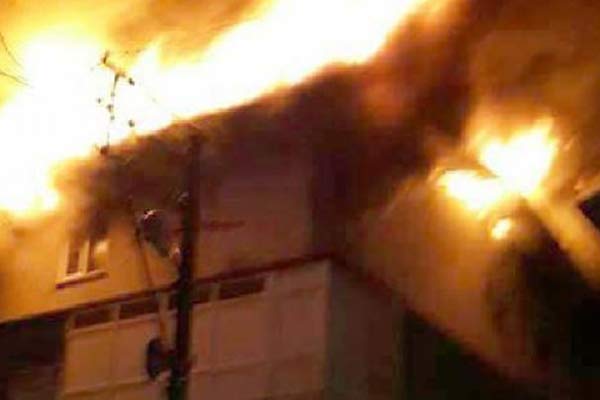 Arhavi’de korkutan yangın