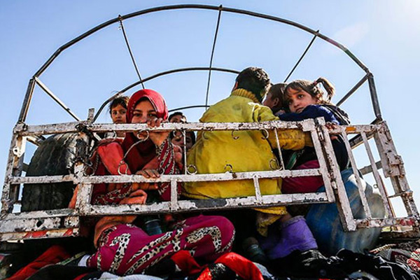 Musul'un 24 saatlik göç bilançosu