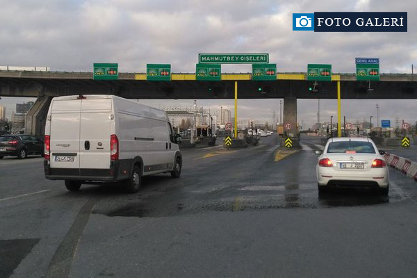 Mahmutbey'de serbest geçiş sistemi trafiği rahatlattı