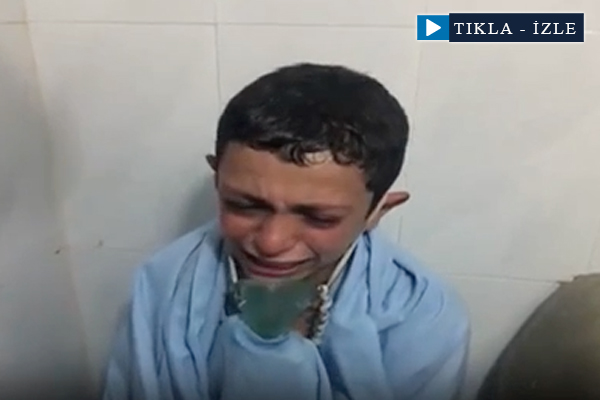 Halep'te bir çocuk: 'Ölecek miyim?'