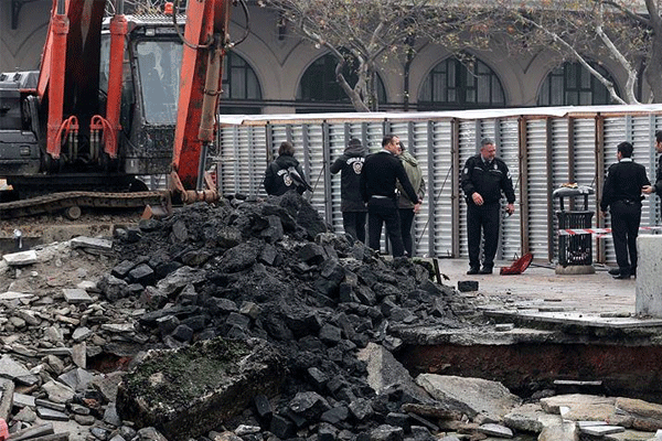 Denizden top mermisi çıktı