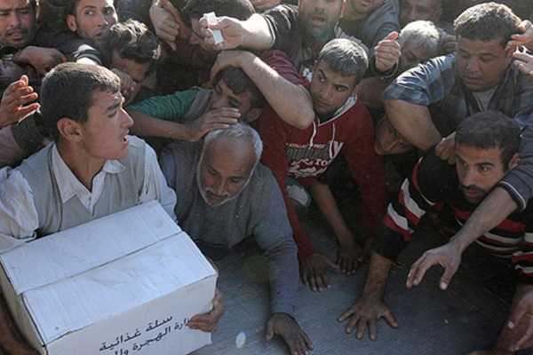 Musul'da açlık baş gösterdi