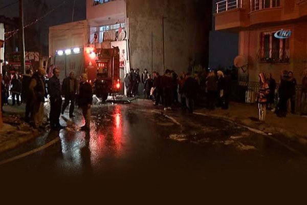 İstanbul'da feci yangın